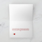 Echtgenoot Ornament Vrolijk kerstfeest Feestdagen Kaart (Binnen)