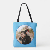 Echtgenoot. Papa. Beschermer. Hero. Tote Bag (Achterkant)
