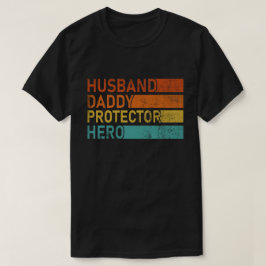 Echtgenoot pappie beschermer held Cool Vintage Sti T-shirt