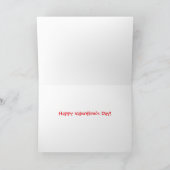 Echtgenoot schat lieve en grappige uil Valentijnsd Kaart (Binnen)