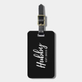 Echtgenoot sinds 2023 - getuigen bagagelabel (Voorkant verticaal)