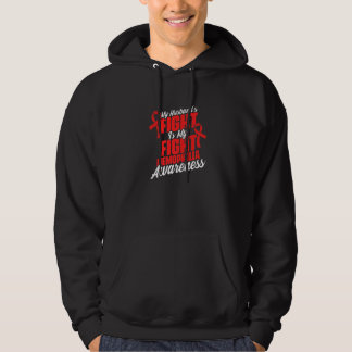 Echtgenoot Strijd Hemofilie Ondersteuning Hemofili Hoodie