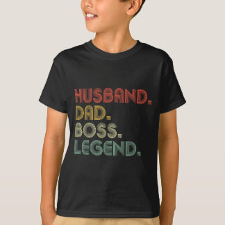 Echtgenoot Vader Baas Grappige Medewerker Waarderi T-shirt