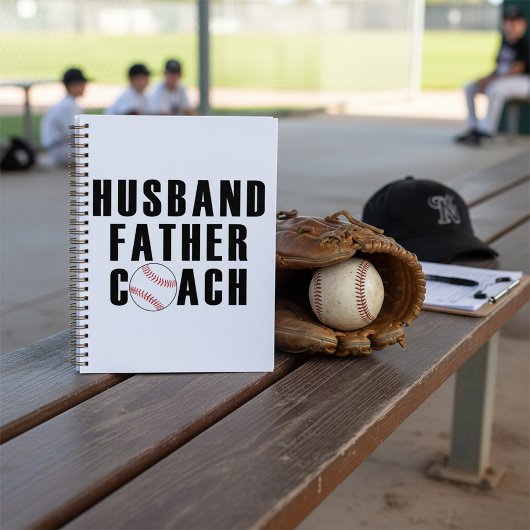 Echtgenoot Vader Coach Honkbal Vader Citaat Planner