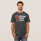 Echtgenoot Vader Coach Vaders Dag Coaching Ouders T-shirt (Voorkant volledig)