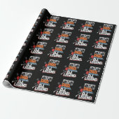 Echtgenoot Vader DJ Legende Cadeaupapier (Uitgerold)
