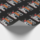 Echtgenoot Vader DJ Legende Cadeaupapier (Hoek)