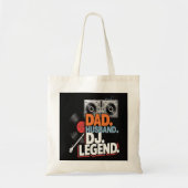 Echtgenoot Vader DJ Legende Tote Bag (Voorkant)