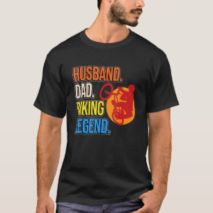 Echtgenoot Vader Fietsen Fiets Wielrennen Fietser T-shirt