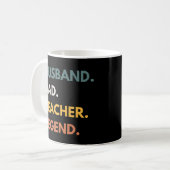 Echtgenoot Vader Leraar Legende Grappig Professore Koffiemok (Voorkant links)
