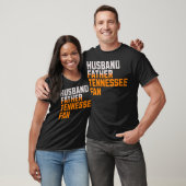 Echtgenoot Vader Tennessee Fan Vaderdag T-shirt (Unisex)