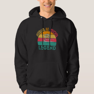 Echtgenoot Vader Vrachtwagen Legende Mannen vracht Hoodie