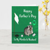 echtgenoot vaderdag kaart (Gele Bloem)