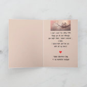 Echtgenoot Valentijn Liefde Lovebirds Vogelkunst Feestdagen Kaart (Binnen)