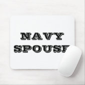 echtgenoot van de marine Mousepad Muismat (Met muis)