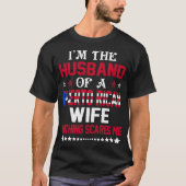 Echtgenoot van de Puerto Ricaanse vrouw Valentijn  T-shirt (Voorkant)
