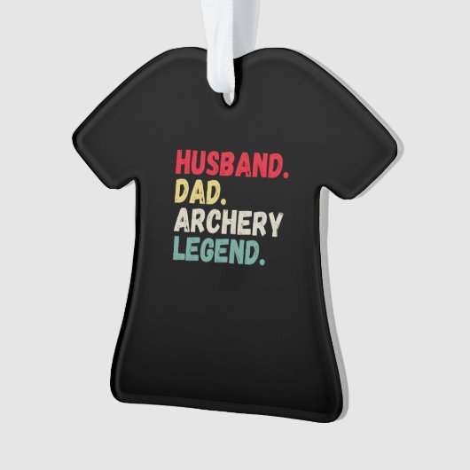 Echtgenoot van de retro-kerstman ornament (voorkant)