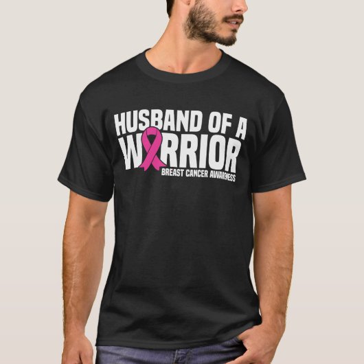 Echtgenoot van een bruinkoolkanker van de Warrior  T-shirt (Voorkant)