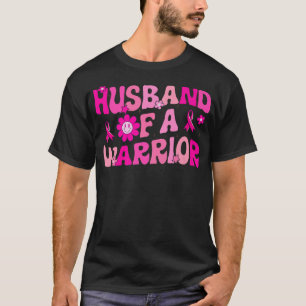 Echtgenoot van een opgezwollen roze lintje borstka t-shirt