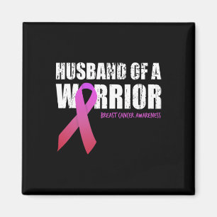 Echtgenoot van een Warrior Breast Cancer Awareness Magneet