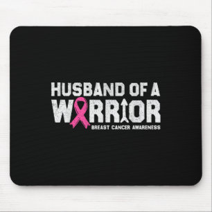 Echtgenoot van een Warrior Breast Cancer Awareness Muismat