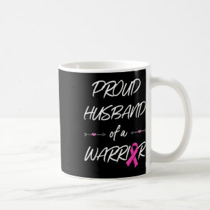 Echtgenoot van het Warrior Breast Cancer Awareness Koffiemok