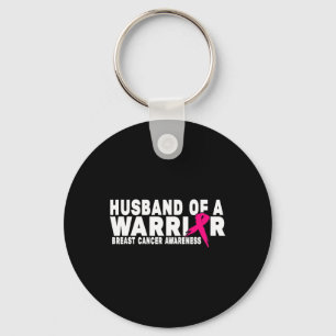Echtgenoot van het Warrior Breast Cancer Awareness Sleutelhanger