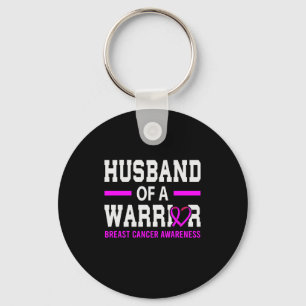 Echtgenoot van het Warrior Breast Cancer Awareness Sleutelhanger