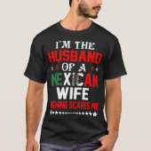 Echtgenoot van Mexicaanse Valentijn Gift T-shirt (Voorkant)