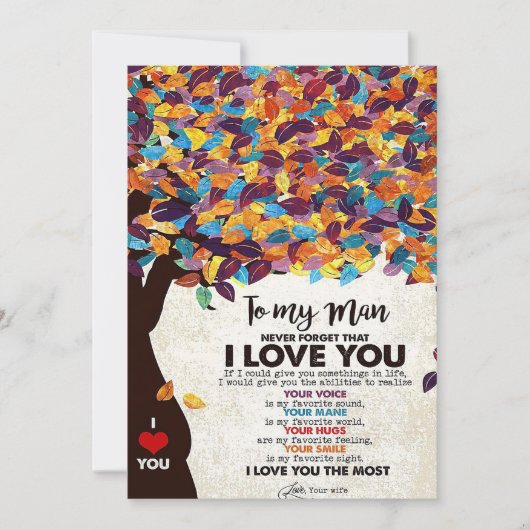 Echtgenoot van mijn man die ik liefheb save the date (Voorkant)