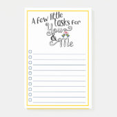 Echtgenoot van paren en vrouwenrechten om lijst ui post-it® notes (Voorkant)
