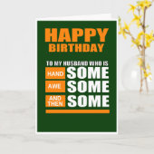 echtgenoot verjaardag kaart (Gele Bloem)