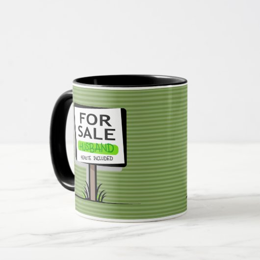 Echtgenoot voor verkoop mok (Voorkant links)