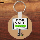 Echtgenoot voor verkoop sleutelhanger (Voorkant)