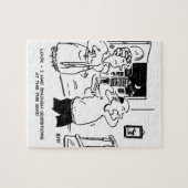 Echtgenoot wil geen vragen stellen legpuzzel (Horizontaal)