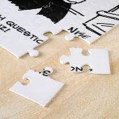 Echtgenoot wil geen vragen stellen legpuzzel (Zijkant)