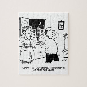 Echtgenoot wil geen vragen stellen legpuzzel