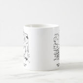 Echtgenoot zegt dat ze hebben rijden opgedoken gra koffiemok (Center)