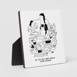 Echtgenoot zegt: "Je kunt niet gewoon thuis koken" Fotoplaat