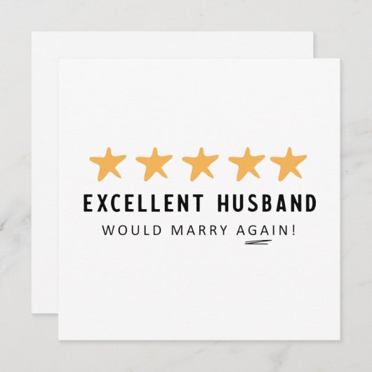 Echtgenoot zou opnieuw trouwen vanuit vrouwkaart aankondiging (Voorkant / Achterkant)