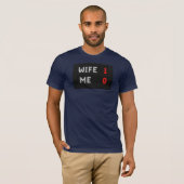 Echtgenote - 1 Mij - 0 Echtgenoot T-shirt (Voorkant volledig)