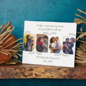 Echtgenote 4 Verticale woorden van fotoliefhebberi Fotoplaat (Zijkant)