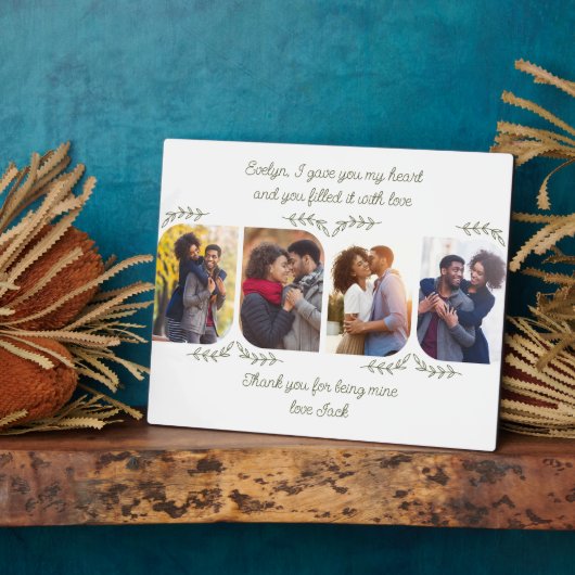 Echtgenote 4 Verticale woorden van fotoliefhebberi Fotoplaat (Zijkant)