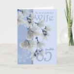 Echtgenote: 65-jarig - Birthday Card Wife Kaart<br><div class="desc">Echtgenote: 65-jarig - Birthday Card Wife</div>