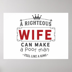 Echtgenote Art A Righteous Wife Poster