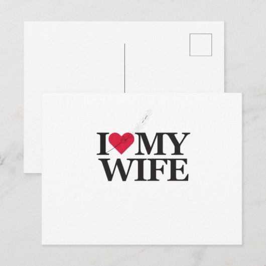 ECHTGENOTE BRIEFKAART (Voorkant / Achterkant)