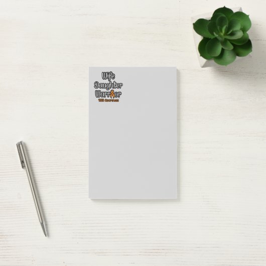 Echtgenote dochter Warrior...RSD Post-it® Notes (Kantoor)