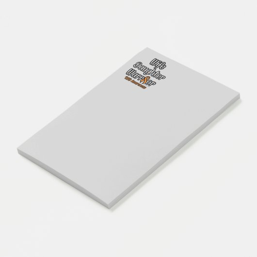 Echtgenote dochter Warrior...RSD Post-it® Notes (Schuin)