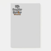 Echtgenote dochter Warrior...RSD Post-it® Notes (Voorkant)