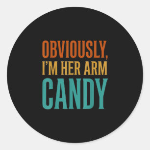Echtgenote echtgenoot vriendin stel ik ben haar ar ronde sticker